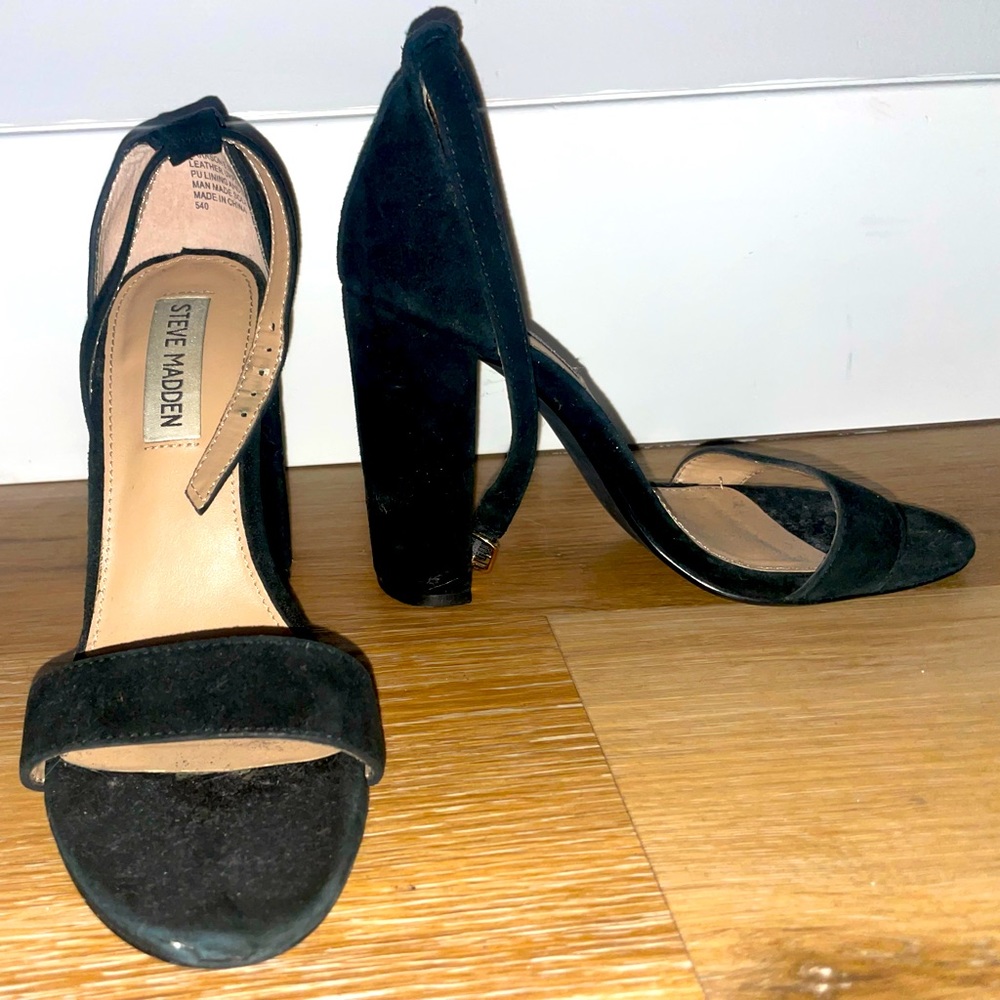 Black 3.5” Steve Madden heels